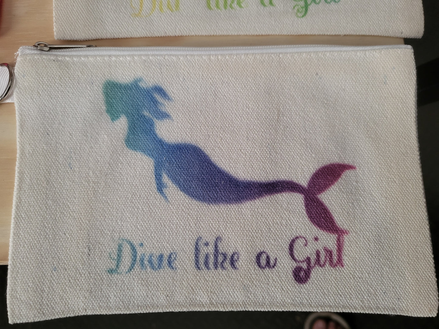 Mermaid makeup bag