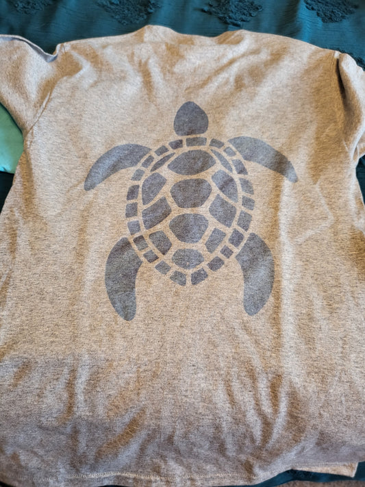 Unisex Sea Turtle back t-shirt